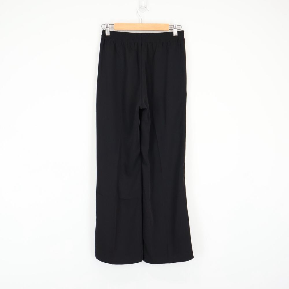 Madewell Pull-On Bootcut Track Pant Jet Black Stripe Size Small NWT - Picture 9 of 10